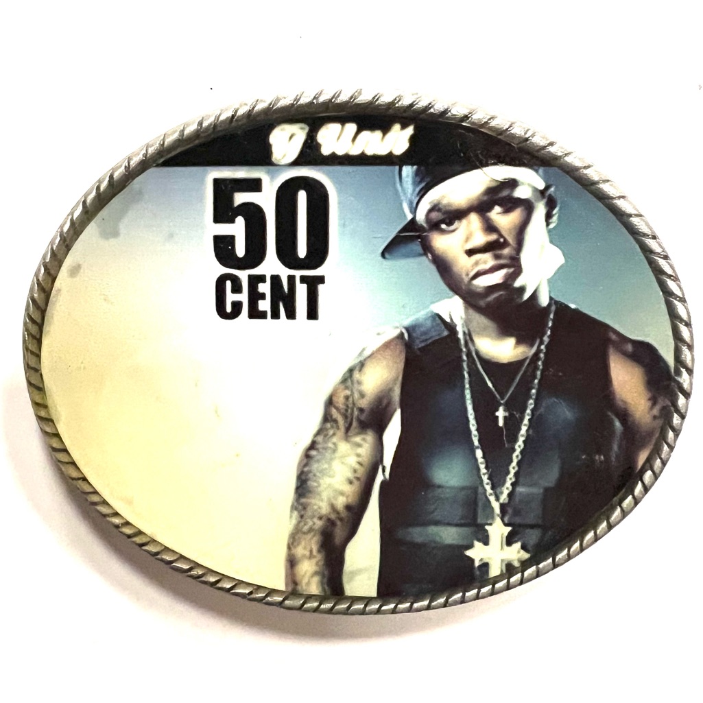 Rapper 50 Cent G Unit Fashion Belt Buckle